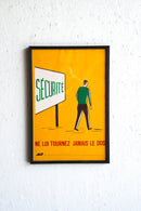 France ウォールポスター<br>ヴィンテージ <br> 大阪店・大和店 - ヴィンテージ SHARK ATTACK