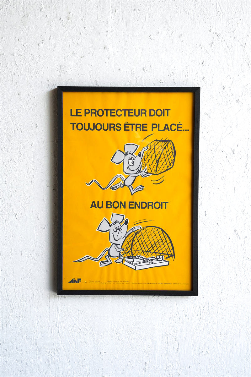 France 50s-60s Wall Poster Vintage<br> Yamato store