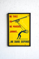 France ウォールポスター<br>ヴィンテージ <br> 大阪店・大和店 - ヴィンテージ SHARK ATTACK