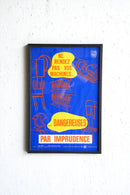 France ウォールポスター<br>ヴィンテージ <br> 大和店 - ヴィンテージ SHARK ATTACK