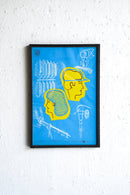 France ウォールポスター<br>ヴィンテージ <br> 大阪店・大和店 - ヴィンテージ SHARK ATTACK