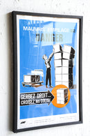 France ウォールポスター<br>ヴィンテージ <br> 大阪店・大和店・cerote antiques - ヴィンテージ SHARK ATTACK