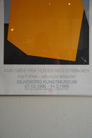 Kai Führer<br>「Kun Døde Fisk Flyder Med Strømmen」ウォールアート<br>1990' , Denmark<br>大阪店 - ヴィンテージ SHARK ATTACK