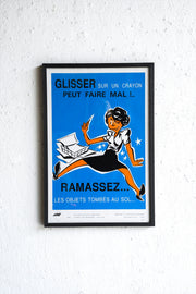 France ウォールポスター<br>ヴィンテージ <br> 大阪店・大和店 - ヴィンテージ SHARK ATTACK