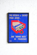 France ウォールポスター<br>ヴィンテージ <br> 大阪店 - ヴィンテージ SHARK ATTACK