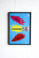 France ウォールポスター<br>ヴィンテージ <br> 大阪店・大和店 - ヴィンテージ SHARK ATTACK