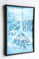 France ウォールポスター<br>ヴィンテージ <br> 大阪店・大和店 - ヴィンテージ SHARK ATTACK