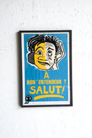 France ウォールポスター<br>ヴィンテージ <br> 大阪店・大和店 - ヴィンテージ SHARK ATTACK