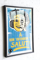 France ウォールポスター<br>ヴィンテージ <br> 大阪店・大和店 - ヴィンテージ SHARK ATTACK