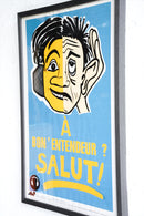 France ウォールポスター<br>ヴィンテージ <br> 大阪店・大和店 - ヴィンテージ SHARK ATTACK