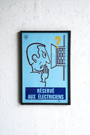 France ウォールポスター<br>ヴィンテージ <br> 大阪店・大和店 - ヴィンテージ SHARK ATTACK