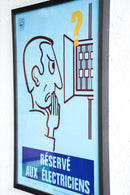 France ウォールポスター<br>ヴィンテージ <br> 大阪店・大和店 - ヴィンテージ SHARK ATTACK