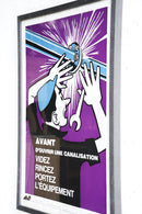 France ウォールポスター<br>ヴィンテージ <br> 大阪店・大和店・千駄ヶ谷店 - ヴィンテージ SHARK ATTACK