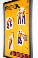 France ウォールポスター<br>ヴィンテージ <br> 大阪店・大和店 - ヴィンテージ SHARK ATTACK