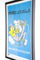 France ウォールポスター<br>ヴィンテージ <br> 大阪店・大和店 - ヴィンテージ SHARK ATTACK