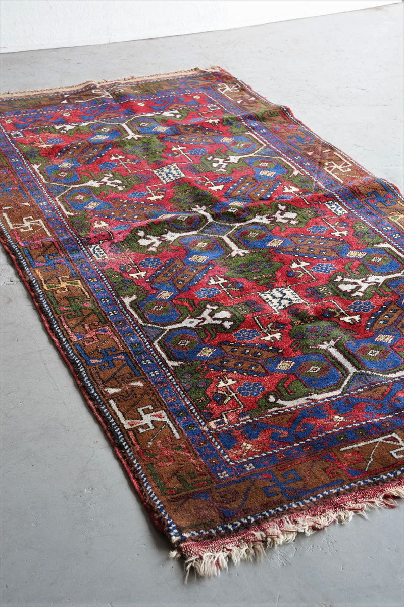 (Checking availability) Tribal rug 2300×1150<br> vintage osaka store