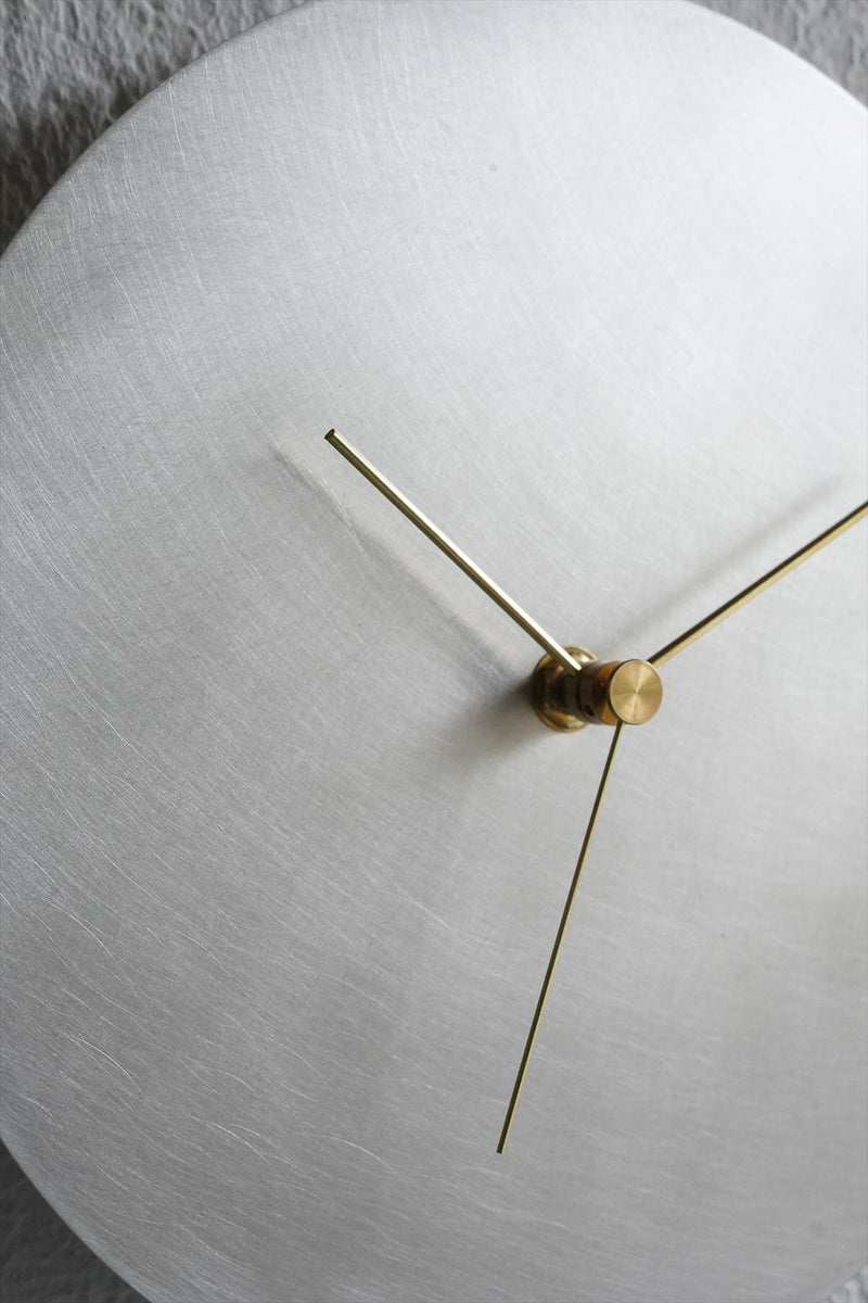 KUMIJI<br> Wall clock-minimal wall clock<br> / aluminum