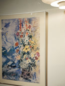 Marc Chagall  <br> ''Fleurs de Gestaad'' ウォールアート <br> 1960's-1970's , France <br> 大阪店