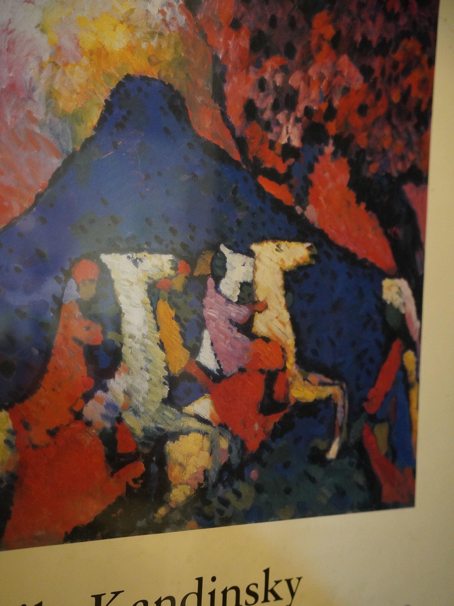 Vasily Kandinsky - ''Mountains'' ウォールアート - 1909 - 大阪店