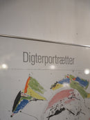 Jørgen Nash <br> "Digterportrætter" ウォールアート  <br> 1985 , Denmark<br> 大阪店
