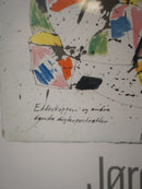 Jørgen Nash <br> "Digterportrætter" ウォールアート  <br> 1985 , Denmark<br> 大阪店