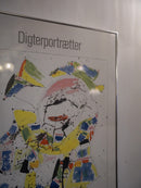 Jørgen Nash <br> "Digterportrætter" ウォールアート  <br> 1985 , Denmark<br> 大阪店