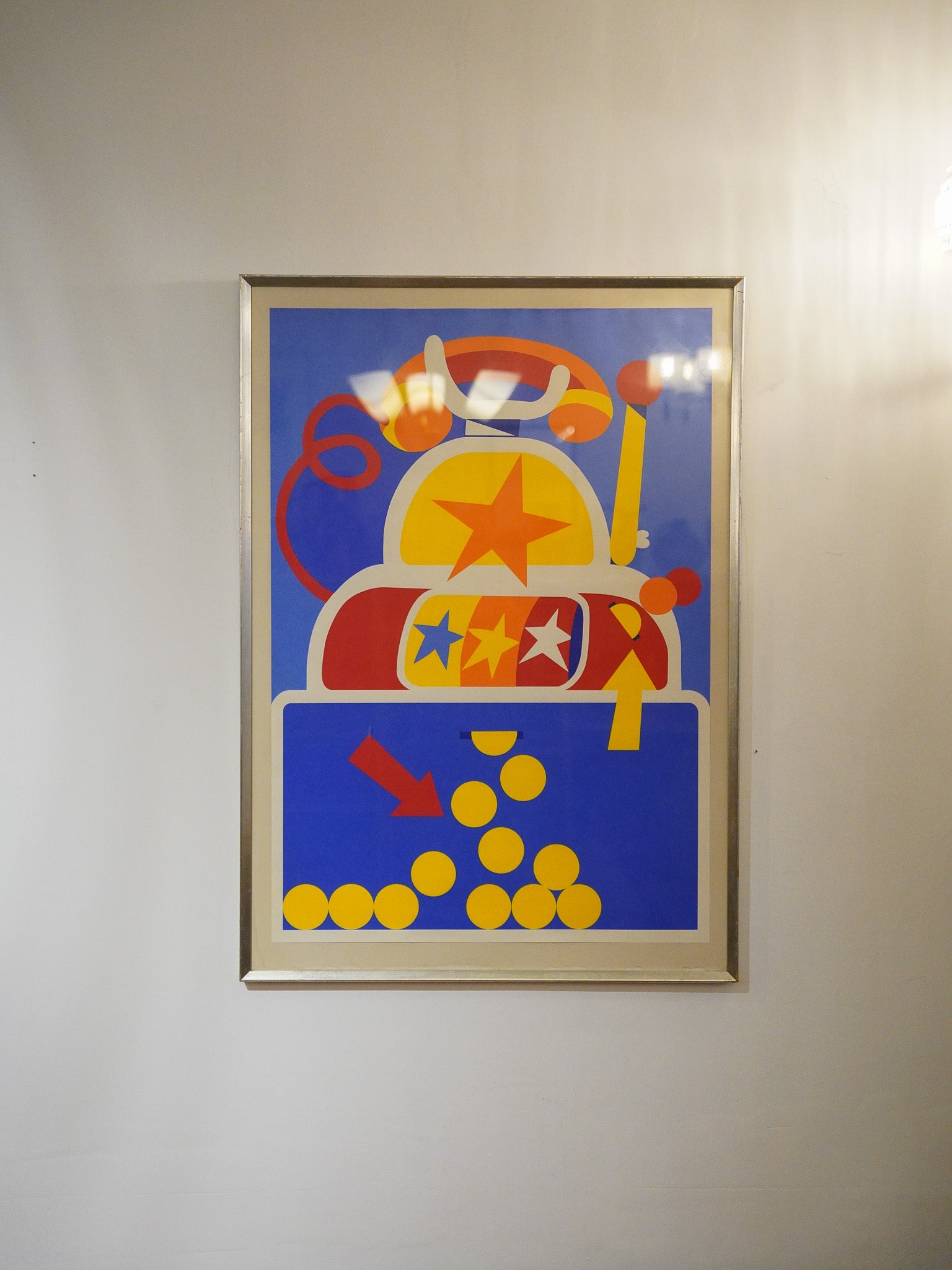 Per Arnoldi - "KTAS Telephone Design"  ウォールアート - 1981 , Denmark