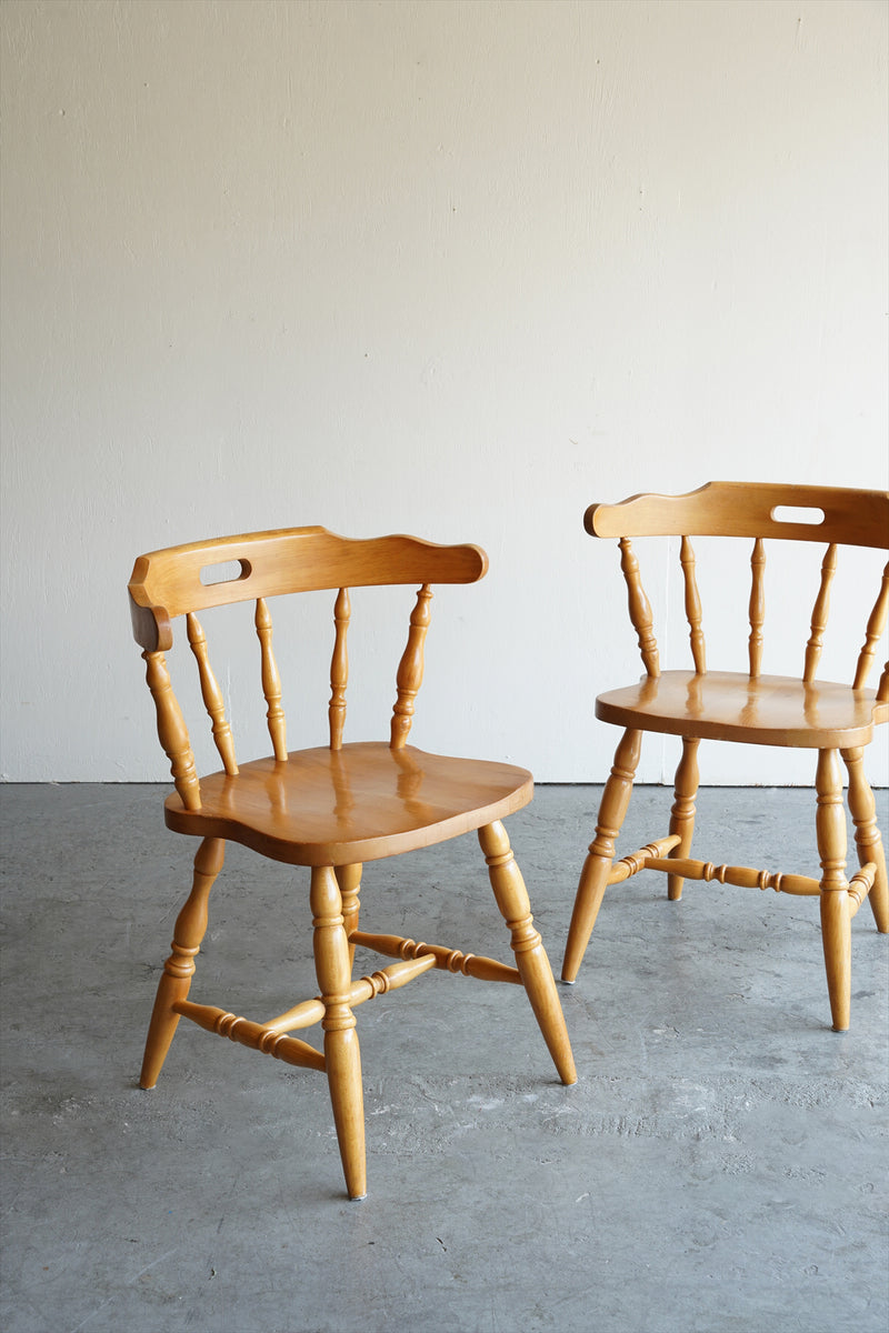 ウッド ダイニングチェア <br>大阪店 - ヴィンテージ SHARK ATTACK