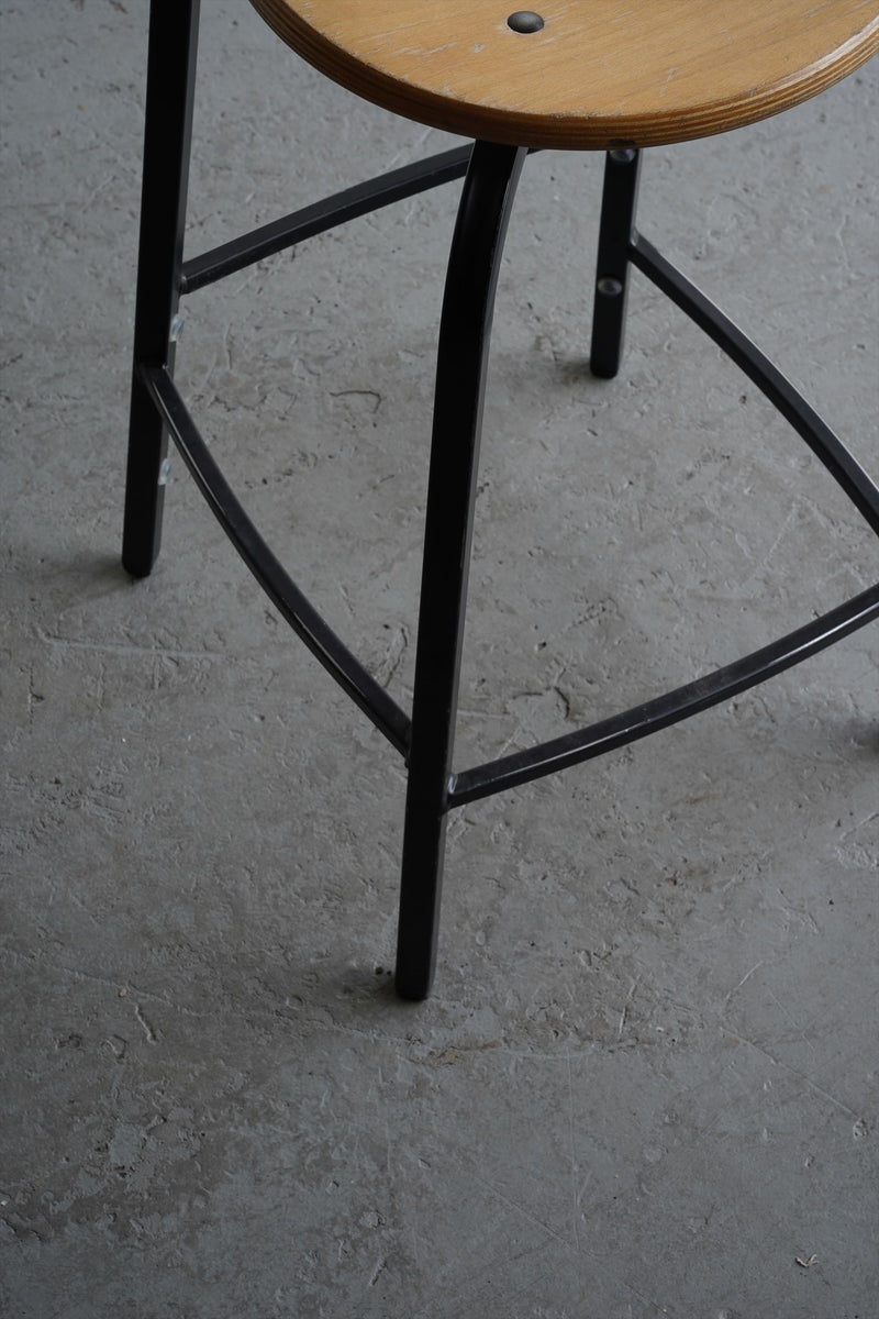 Plywood x iron stacking stool vintage<br> Osaka store
