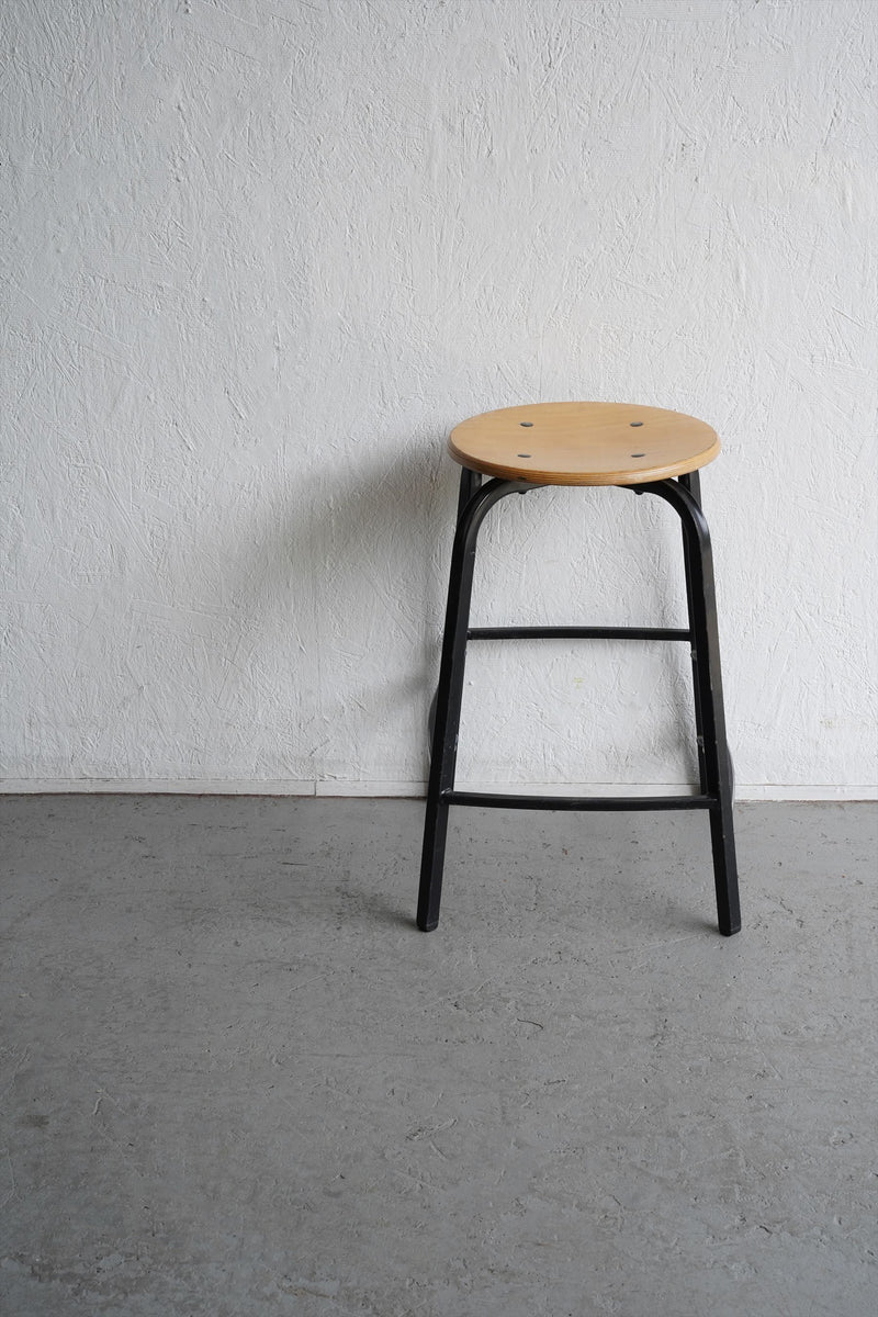 Plywood x iron stacking stool vintage<br> Osaka store