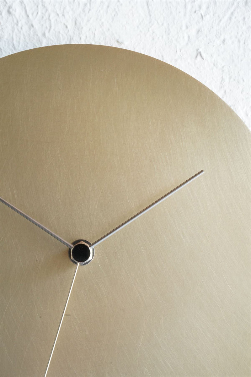 KUMIJI<br> Wall clock-minimal wall clock<br> / Brass