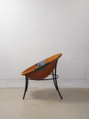 Lusch & Co <br>レザー バルーンチェア <br>1960's , West Germany <br> 大阪店
