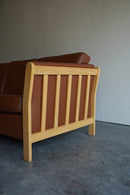 レザー ３シーターソファ <br>大阪店 - ヴィンテージ SHARK ATTACK