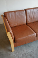 レザー ３シーターソファ <br>大阪店 - ヴィンテージ SHARK ATTACK