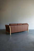 レザー ３シーターソファ <br>大阪店 - ヴィンテージ SHARK ATTACK