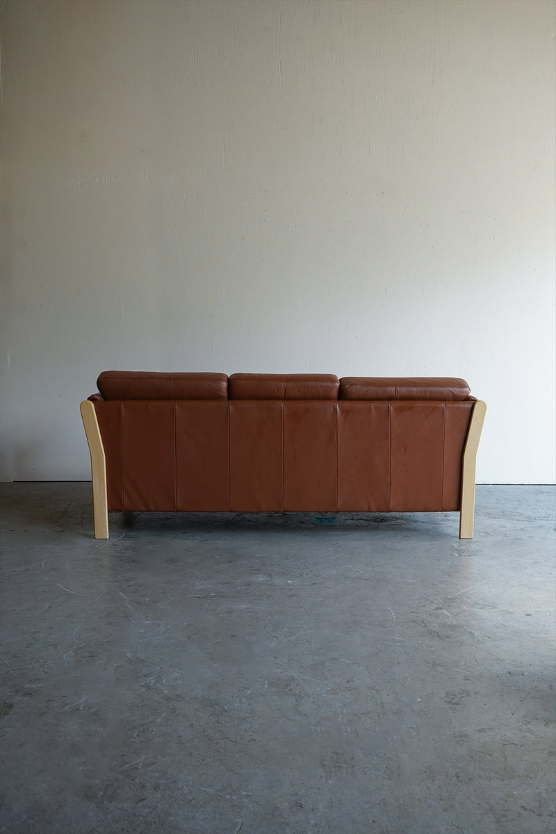 レザー ３シーターソファ <br>大阪店 - ヴィンテージ SHARK ATTACK