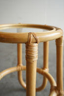 ラタン ラウンドディスプレイテーブル <br>大阪店 - ヴィンテージ SHARK ATTACK