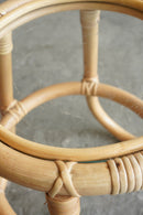 ラタン ラウンドディスプレイテーブル <br>大阪店 - ヴィンテージ SHARK ATTACK