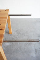 エクステンションダイニングテーブル<br>ヴィンテージ<br>大阪店 - ヴィンテージ SHARK ATTACK