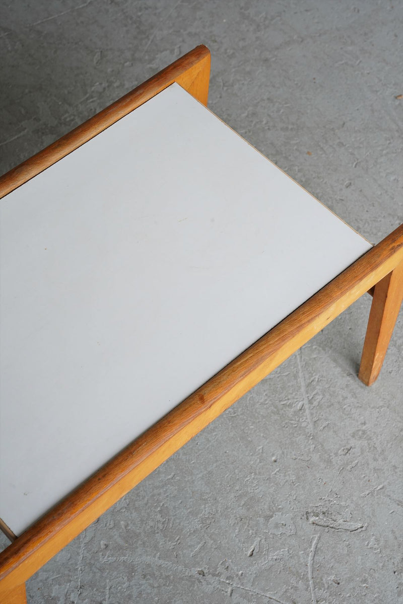 white paint display table vintage<br> Osaka store