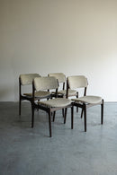 O.D. Møbler , Erik Buch <br> Model49 ダイニングチェア 4脚セット <br>1960's-1970's , Denmark <br>大阪店 - ヴィンテージ SHARK ATTACK