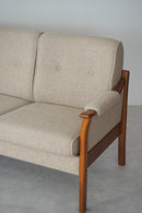 布料 三人组 沙发 复古<br>大和店