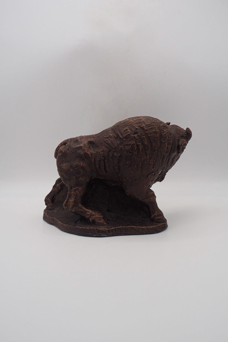 PERKEO バイソン オブジェ <br> Netherlands <br> cerote antiques - ヴィンテージ SHARK ATTACK