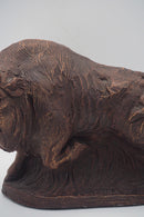 PERKEO バイソン オブジェ <br> Netherlands <br> cerote antiques - ヴィンテージ SHARK ATTACK