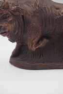 PERKEO バイソン オブジェ <br> Netherlands <br> cerote antiques - ヴィンテージ SHARK ATTACK