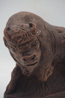 PERKEO バイソン オブジェ <br> Netherlands <br> cerote antiques - ヴィンテージ SHARK ATTACK