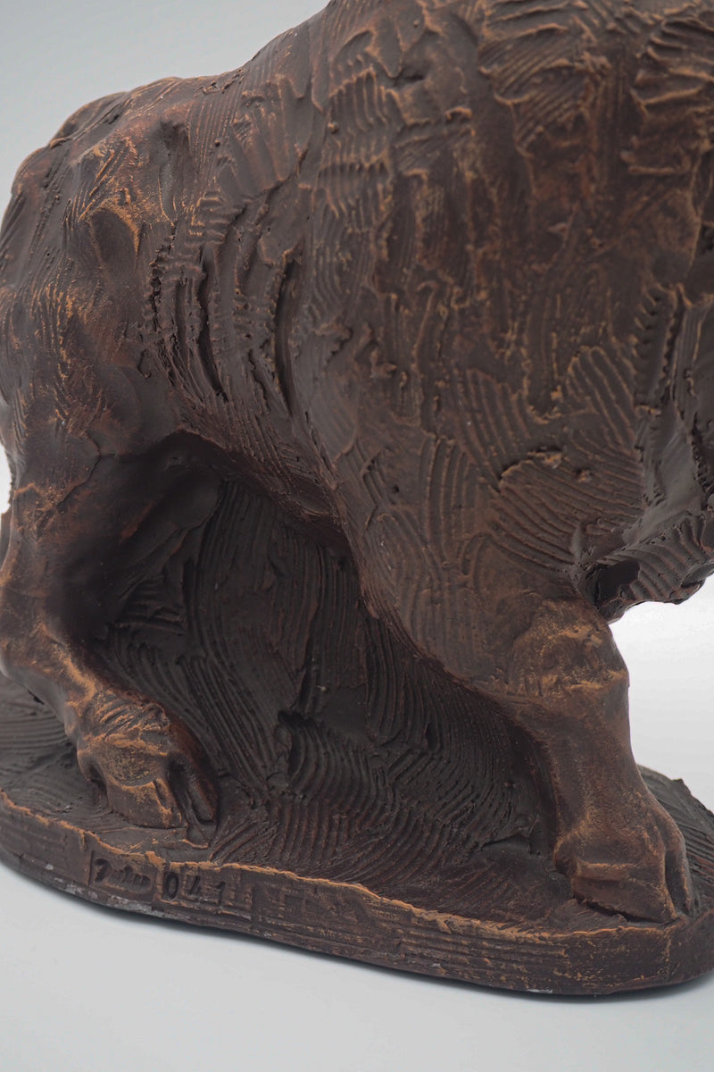 PERKEO バイソン オブジェ <br> Netherlands <br> cerote antiques - ヴィンテージ SHARK ATTACK