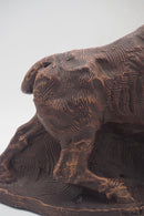 PERKEO バイソン オブジェ <br> Netherlands <br> cerote antiques - ヴィンテージ SHARK ATTACK