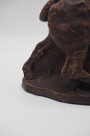 PERKEO バイソン オブジェ <br> Netherlands <br> cerote antiques - ヴィンテージ SHARK ATTACK