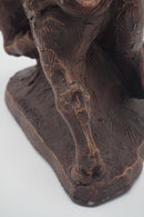 PERKEO バイソン オブジェ <br> Netherlands <br> cerote antiques - ヴィンテージ SHARK ATTACK